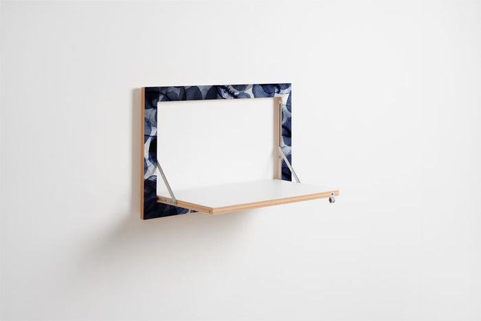 Fläpps plank 60x40-1 - Bubbles Indigo door Pattern Studio