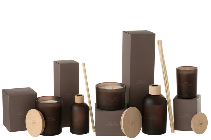 J-Line geurolie Accords Essentiels - Vanille Gourmande - bruin - 550ml