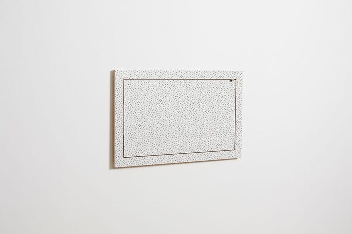 Fläpps Wandbureau 80x50-1 - Watercolor Dots door Kind of Style