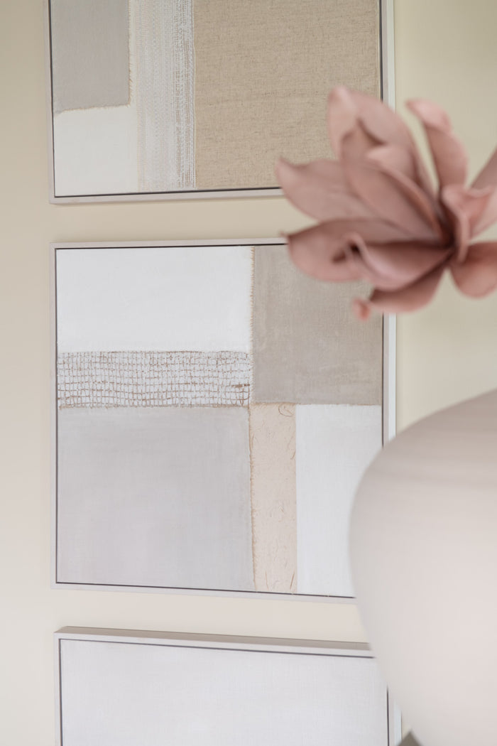 J-Line schilderij Tod - canvas|dennenhout - 3 stuks