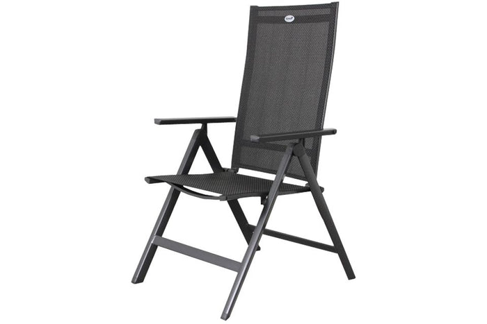Hartman Napoli verstelbare tuinstoel - Antraciet
