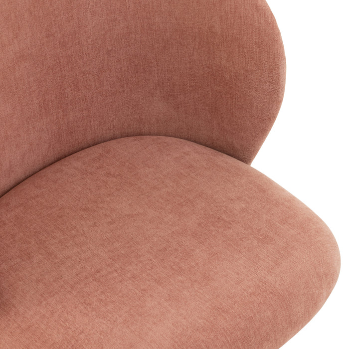 J-Line stoel Turn|Up|Down - textiel - lichtroze