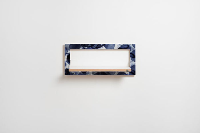 Fläpps plank 60x27-1 - Bubbles Indigo door Pattern Studio