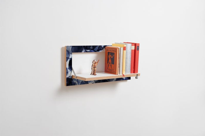 Fläpps plank 60x27-1 - Bubbles Indigo door Pattern Studio