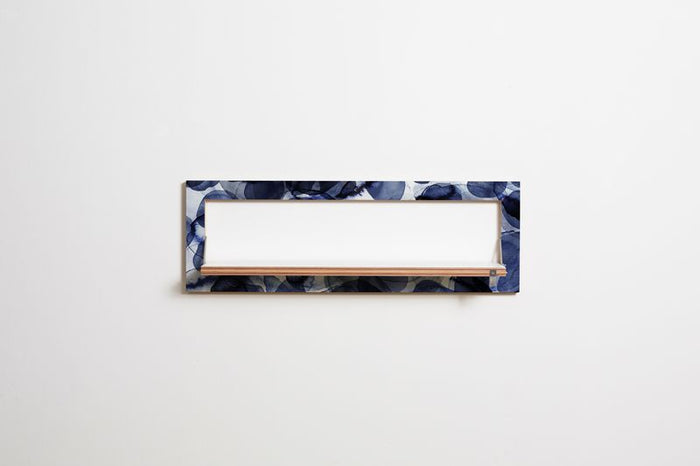 Fläpps plank 80x27-1 - Bubbles Indigo door Pattern Studio