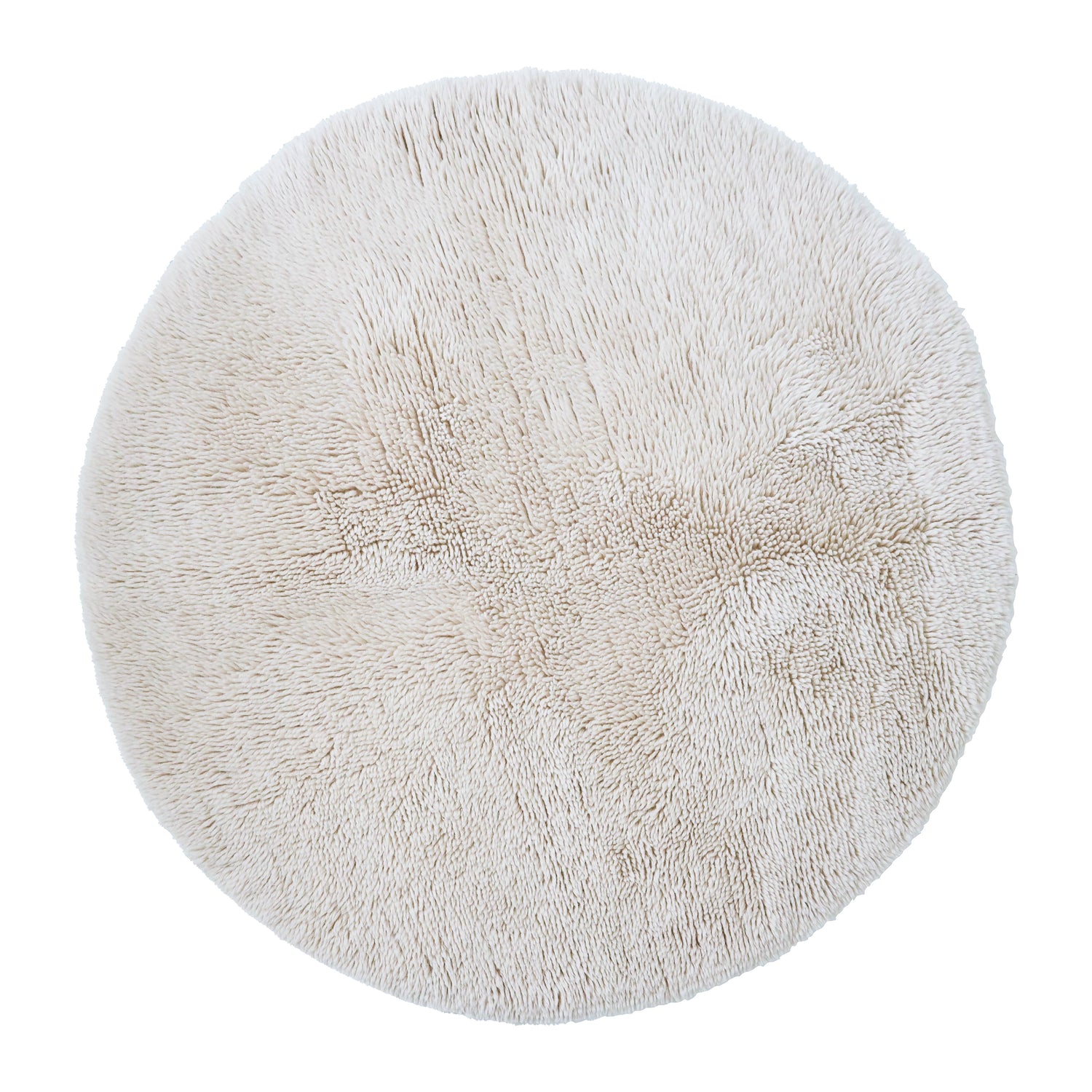 by fonQ Fuzz Vloerkleed Ø 240 cm - Off-White