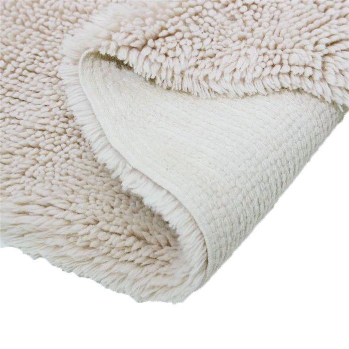 by fonQ Fuzz Vloerkleed Ø 240 cm - Off-White