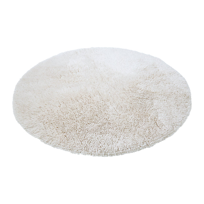 by fonQ Fuzz Vloerkleed Ø 240 cm - Off-White