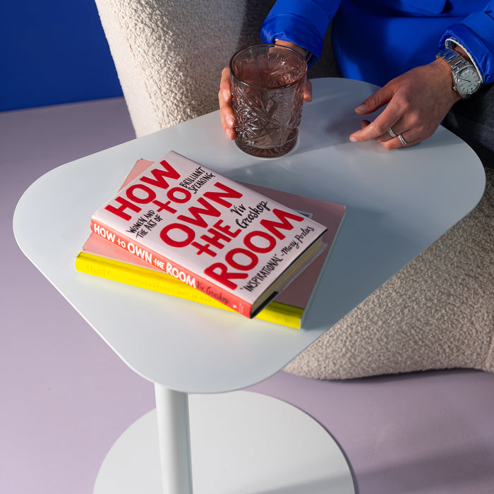 Spinder Design Bijzettafel NOORA - Wit - 50 Hoog