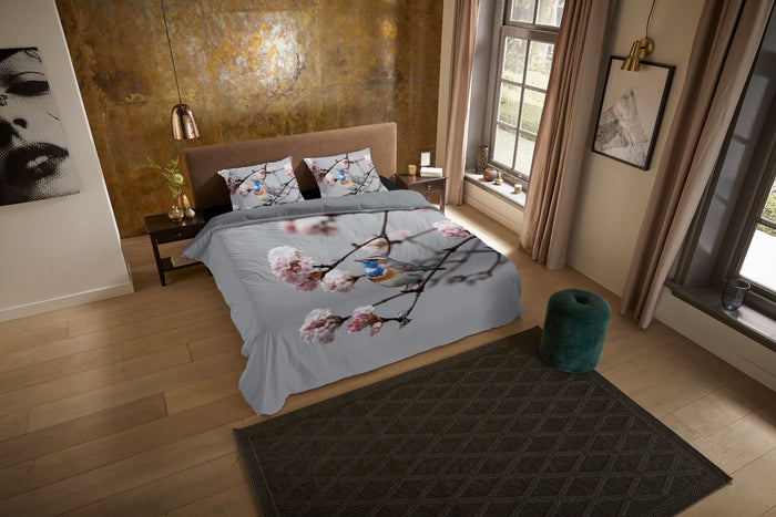 Pure Dekbedovertrek Micropercal Yule - grey