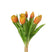 J-Line bloemenboeket Tulpen - kunststof - oranje - small - 7 stuks