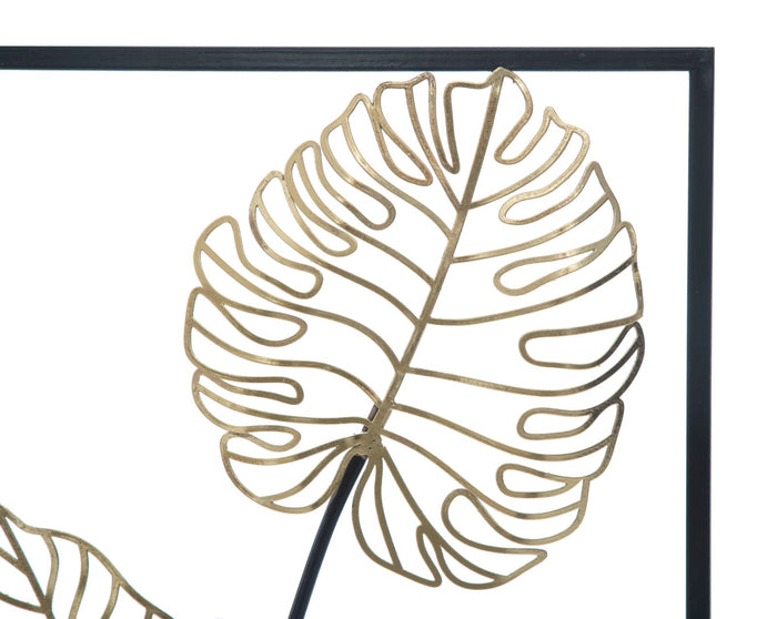 3D decoratief paneel in veelkleurig metaal 31x2,5x90 cm