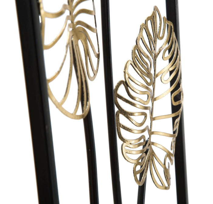 3D decoratief paneel in veelkleurig metaal 31x2,5x90 cm