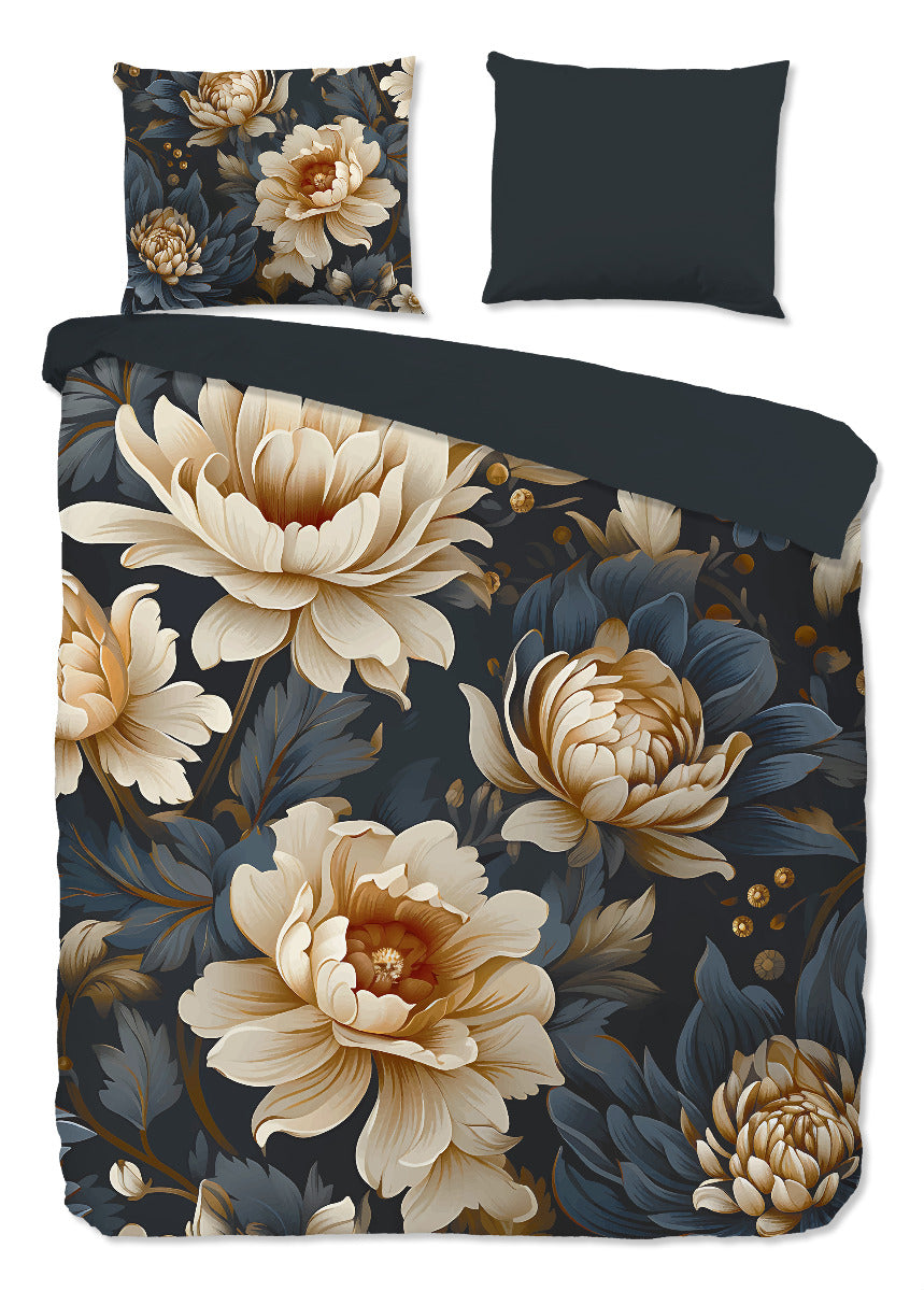 Pure Dekbedovertrek Micropercal Iron - anthracite