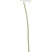 J-Line bloem Gerbera Fresh Touch - kunststof - wit - 24 stuks