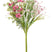 J-Line boeket Mix Bloemen - kunststof - roze