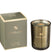 J-Line geurkaars Excellent - Bergamot Wood - glas - groen -