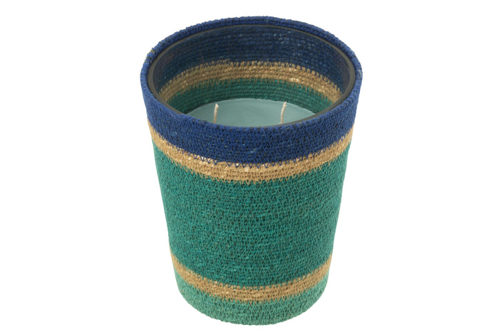 J-Line geurkaars Mand - azuur - large - 75U