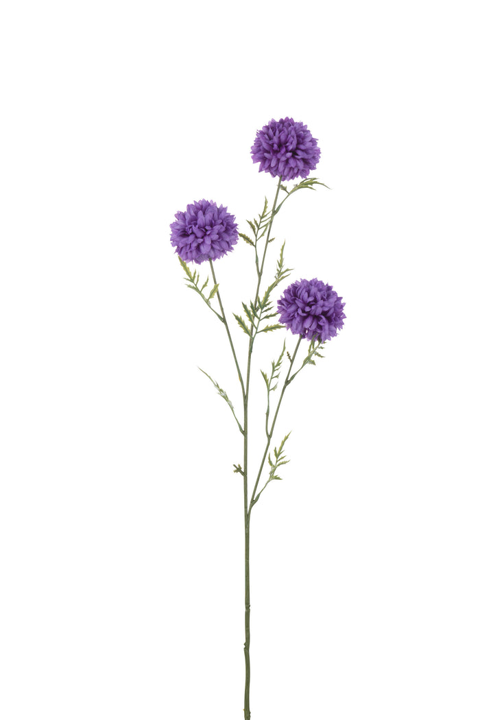 J-Line bloem Ball Mum Sproeier - kunststof - paars