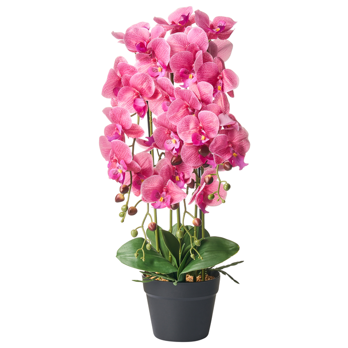 Beliani - ORCHID - Kunstplant - Roze - 65 cm - Synthetisch materiaal