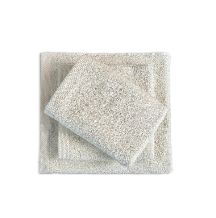 Eleganzzz Handdoek 100% Katoen 50x100cm - ivory - Set van 8