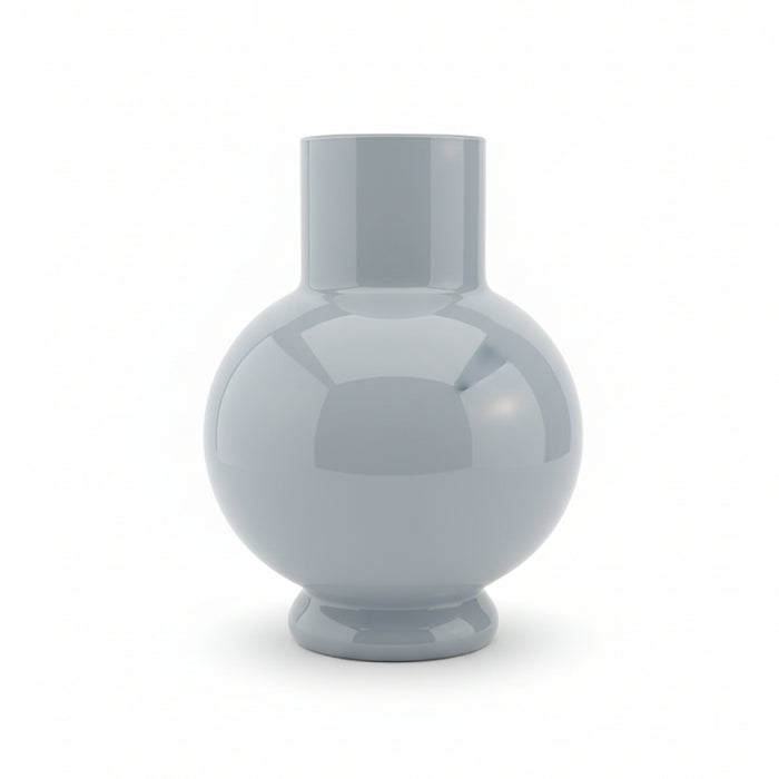 Vaas Deborah Grijs - Glas - 31x39x31cm (BxHxD)