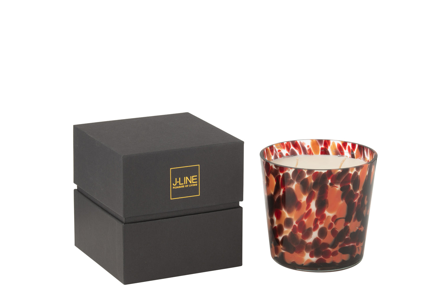 J-Line geurkaars Noa - rood - small - 50U