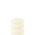 J-Line kaars Macaron - wit - large - 10U