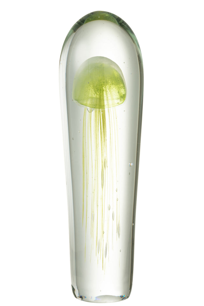 J-Line presse-papier Kwal - glas - groen - extra large