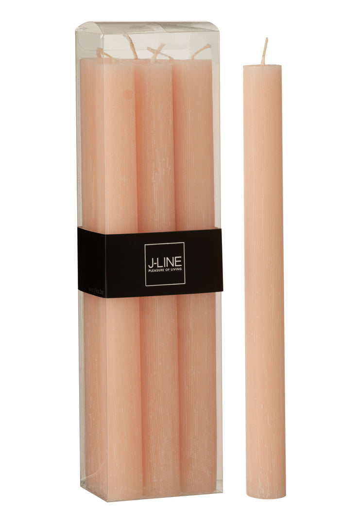 J-Line tafelkaars - perzik - 9U  - doos van 6