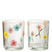 J-Line windlicht Posy  - glas - transparant|mix - large - 2