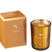 J-Line geurkaars Excellent - Golden Honey - glas - oker – small - 50U