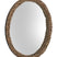 MUST Living Mirror Puerto Rico,Ø80 cm, abaca