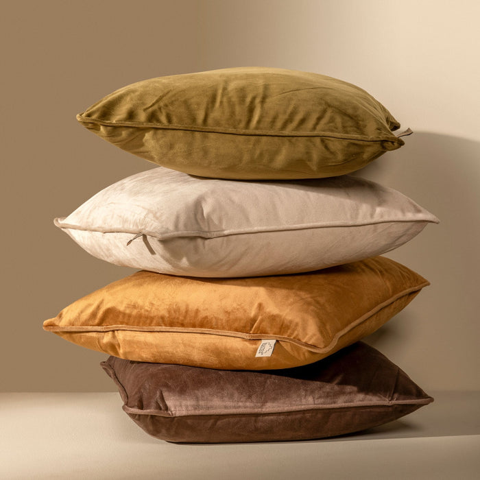 Dutch Decor sierkussen FINN - 60x60 cm Tobacco Brown