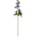 J-Line bloem Delphinium - kunststof - lichtblauw - 12 stuks