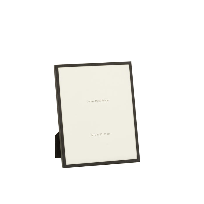 J-Line fotolijst Fijne Boord - metaal - zwart - large - 2 st