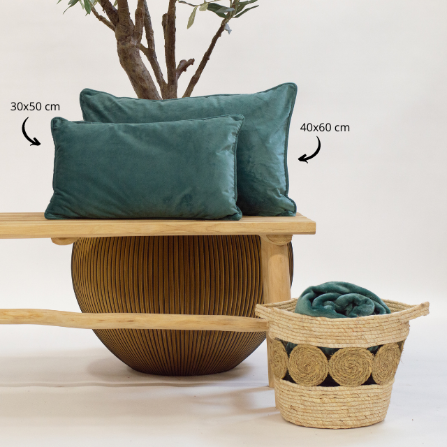 Dutch Decor kussenhoes FINN - 40x60 cm Sagebrush Green