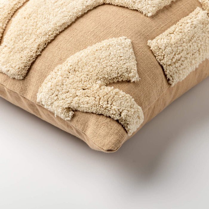 Dutch Decor sierkussen MILAS - 30x50 cm Semolina