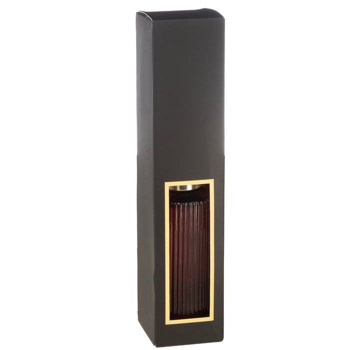 J-Line geurolie olive & frank Incense - glas - rood - small