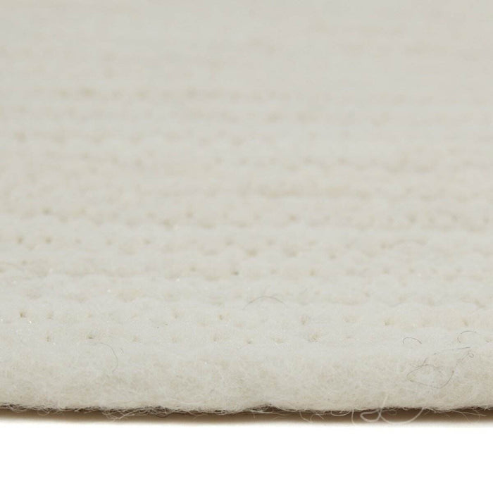 Interieur05 Rond wollen vloerkleed Gapo wit - 180 x 180 cm