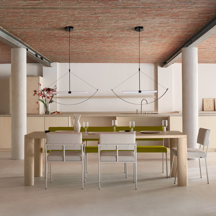 FÉST Monday Eetkamerstoel - Vidar - Sand / Ice