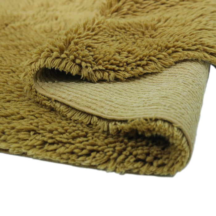 by fonQ Fuzz Vloerkleed Ø 150 cm - Olijfgroen