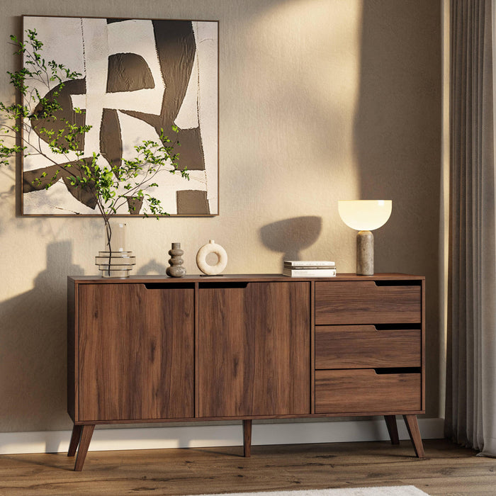 by fonQ Nordo Dressoir - Walnoot