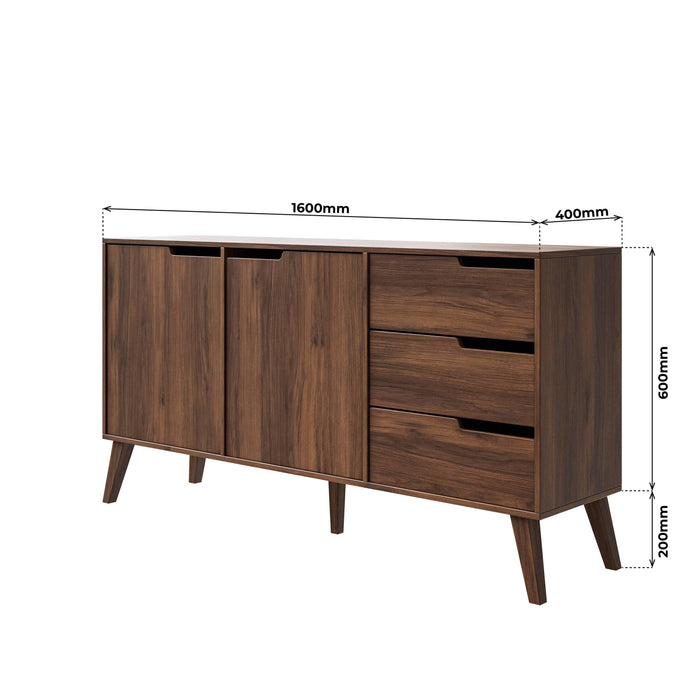 by fonQ Nordo Dressoir - Walnoot