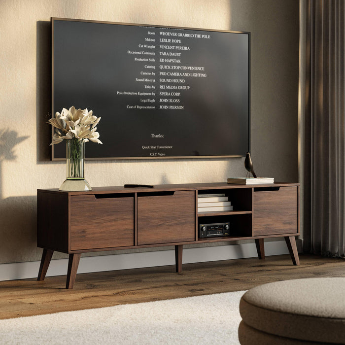 by fonQ Nordo Tv-meubel - Walnoot