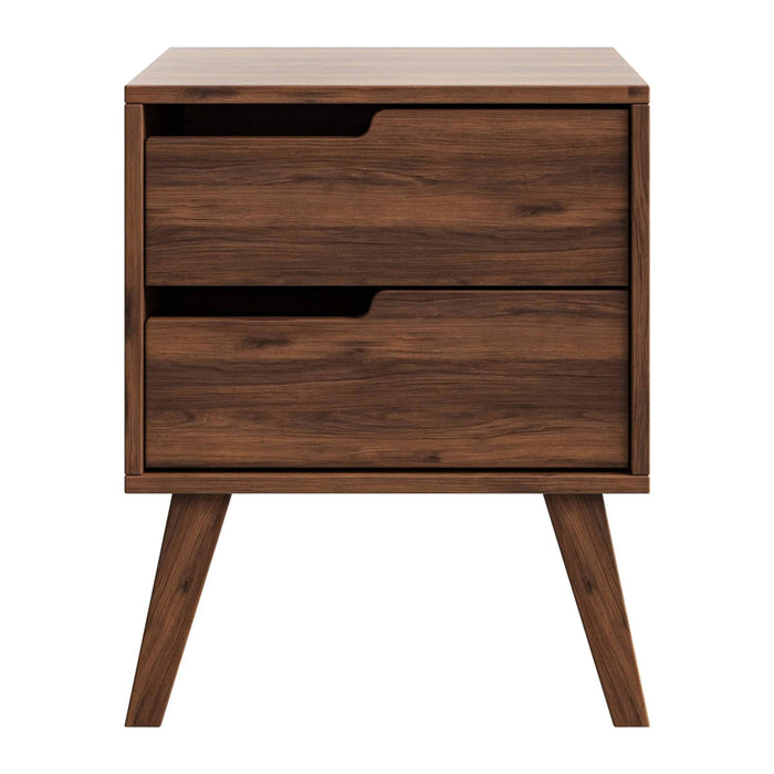 by fonQ Nordo Nachtkastje - Links - Walnoot