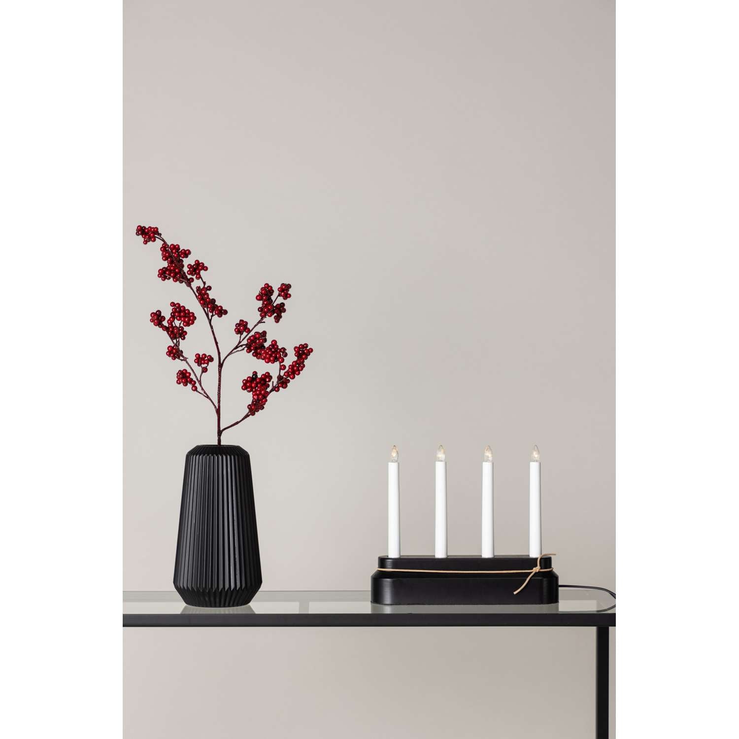 Venture Home Näsfjället Kerst verlichting 7x25x25 - Zwart