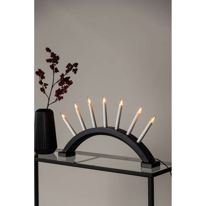 Venture Home Kebnekaise Kerst verlichting 8x55x34 - Zwart