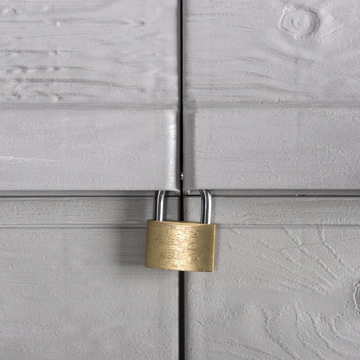 Toomax Woody's XL utility opbergkast hoog - lichtgrijs|donkergrijs