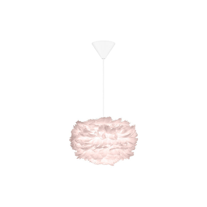 Umage Eos Mini hanglamp light rose - met koordset wit - Ø 35 cm